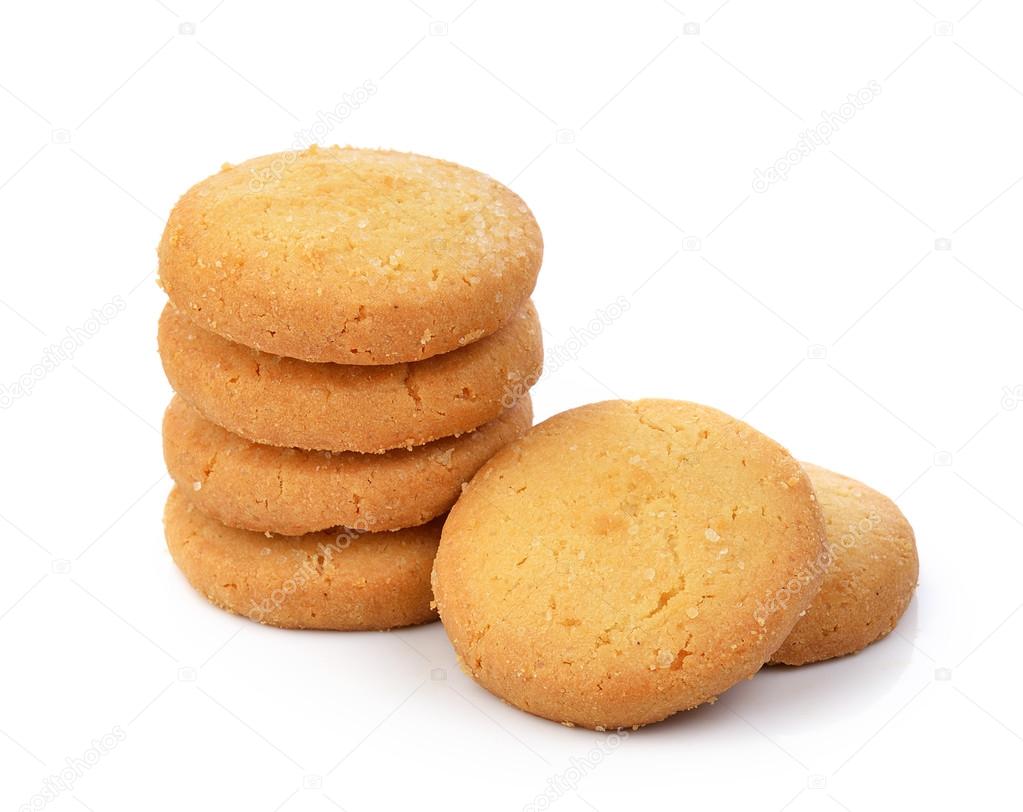  cookie on white background