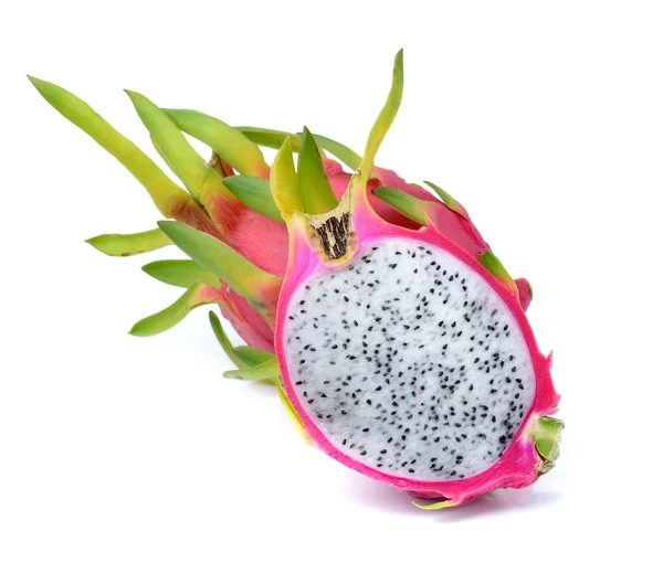 Dragonfruit sobre fondo blanco — Foto de Stock