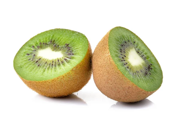Fresh kiwi fruit on a white background — Stock Photo, Image
