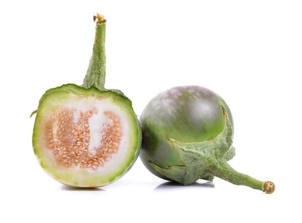 Eggplant isolated on a white background — Stock Photo, Image