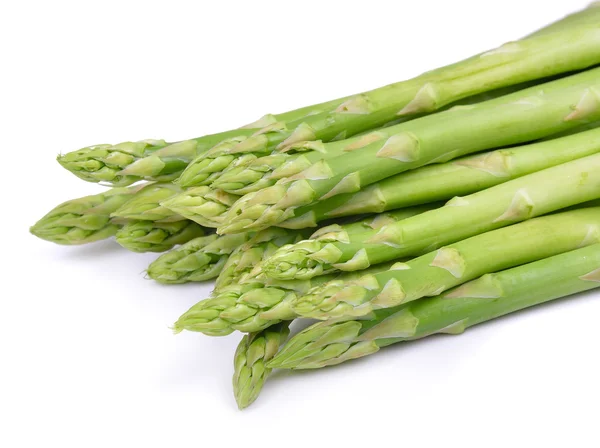 Asperges isolées sur fond blanc — Photo