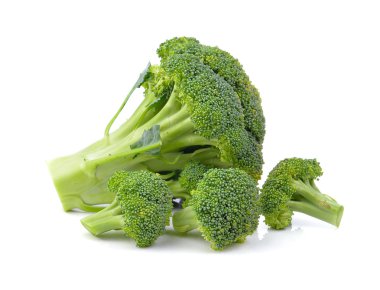 bir yere üstünde izole brokoli beyaz arka plan