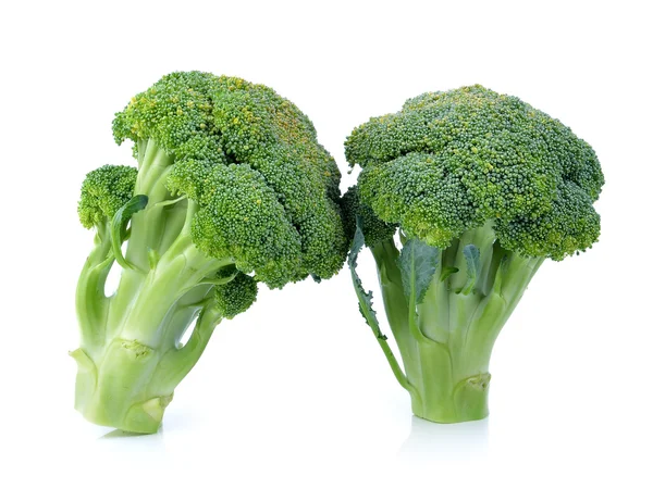 Broccoli isolerad på en vit bakgrund — Stockfoto