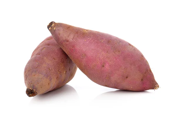 Sweet potato on the white background — Stock Photo, Image