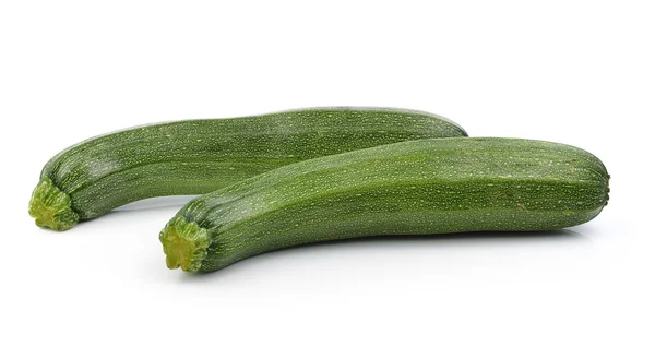 Zucchini isoliert auf weißem Hintergrund — Stockfoto