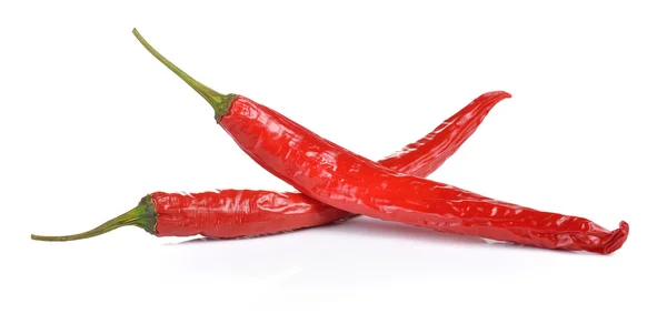 Chilli paprika izolált fehér alapon — Stock Fotó