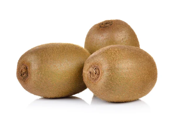 Kiwi fruit op een witte achtergrond — Stockfoto