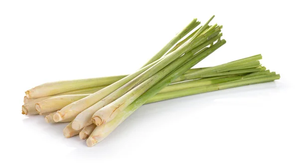 Lemon grass on white background — Stock Photo, Image