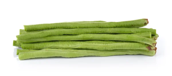 Yard Long bean on white background — Stock Photo, Image