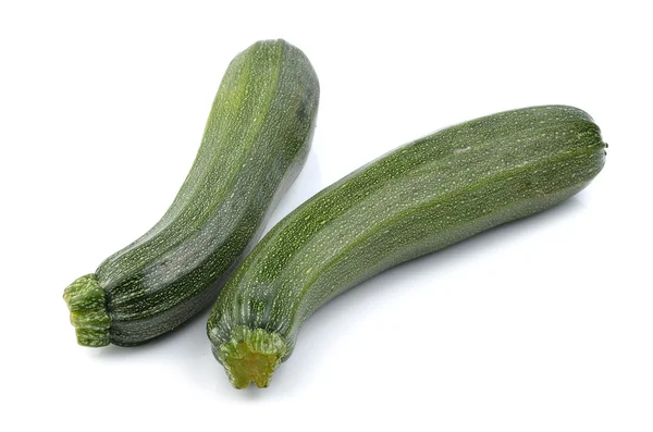 Zucchini isoliert auf weißem Hintergrund — Stockfoto