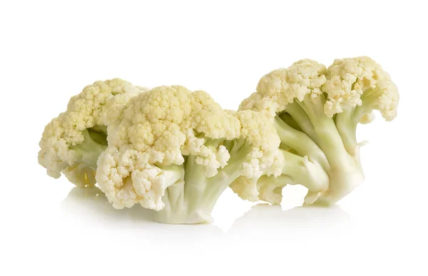 Fresh cauliflower on white background — Stock Photo, Image
