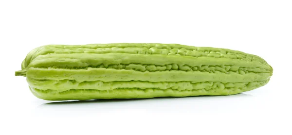 Bitter melon slices isolated on white background — Stock Photo, Image