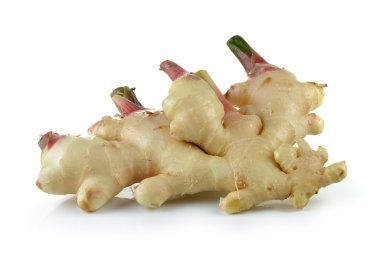 Beyaz arkaplanda kızıl