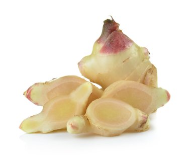 Beyaz arkaplanda kızıl