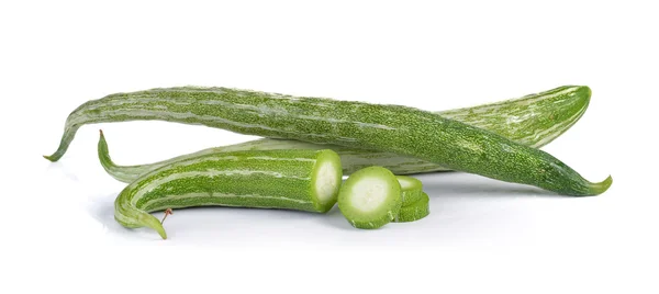 Snake gourd on white background — Stock Photo, Image