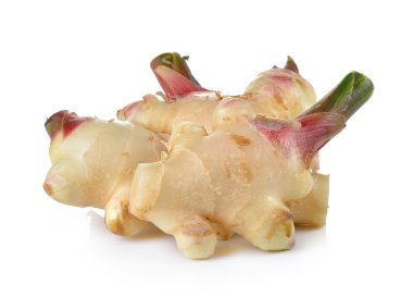 Beyaz arkaplanda kızıl