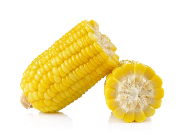 Corn on white background — Stock Photo, Image