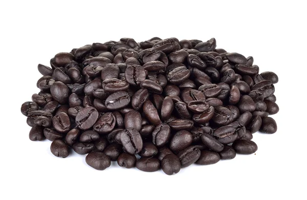 Coffee beans on white background — Stock Photo, Image