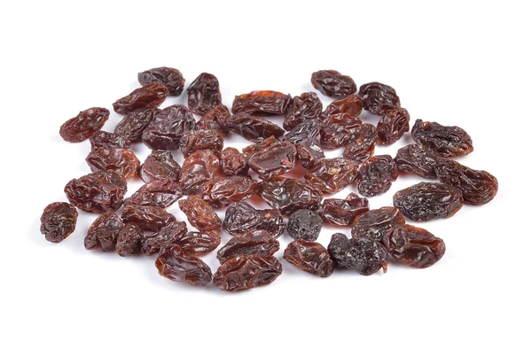 Dried raisins on a white background — Stock Photo, Image