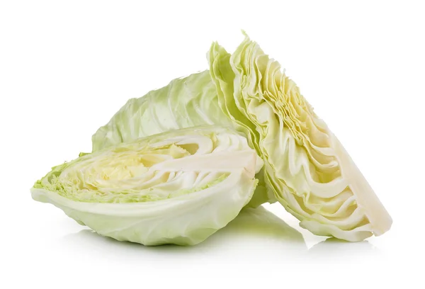 Cabbage on white background — Stock Photo, Image