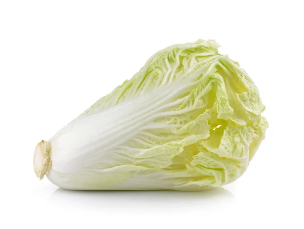 Chinese Cabbage on white background — Stock Photo, Image