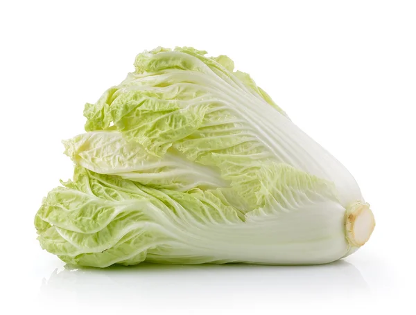 Chinese Cabbage on white background — Stock Photo, Image