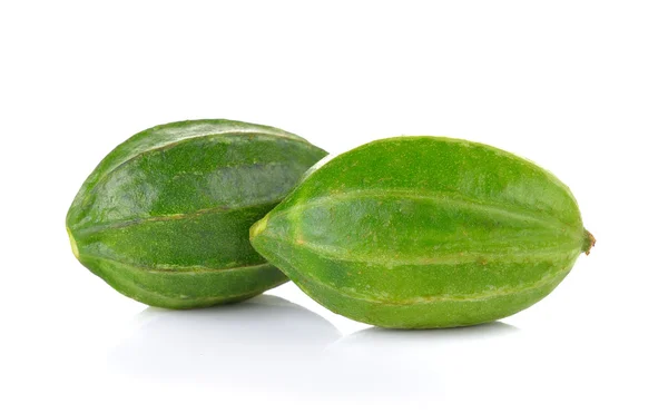 Calabaza de esponja sobre fondo blanco —  Fotos de Stock