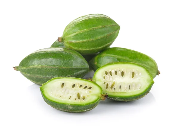 Sponge Gourd on white background — Stock Photo, Image