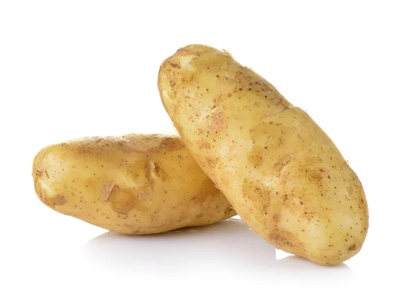 Potato on white background — Stock Photo, Image