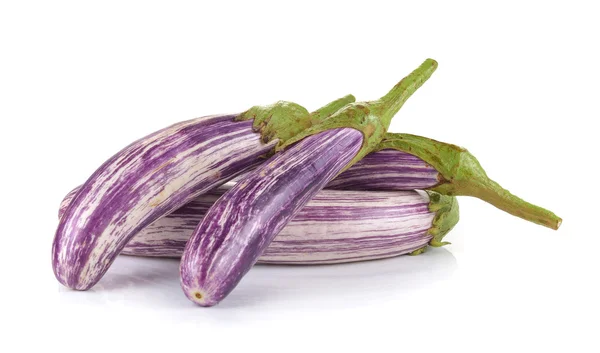 Eggplant isolated on a white background — Stock Photo, Image