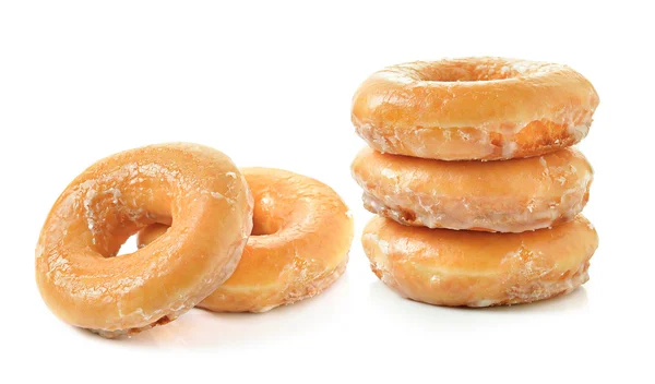 Donuts on a white background — Stock Photo, Image