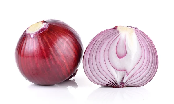 Onion on white background — Stock Photo, Image