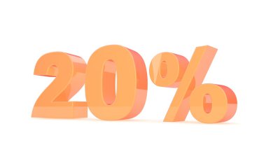 kapalı % indirim. illüstrasyon.