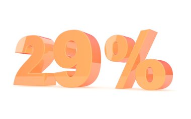 kapalı % indirim. illüstrasyon.