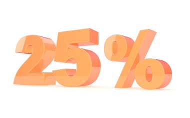 kapalı % indirim. illüstrasyon.