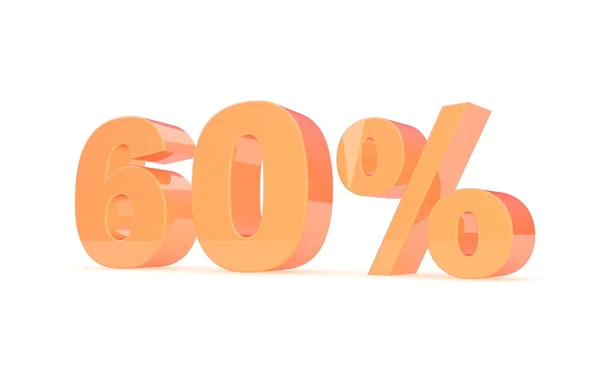 Discount percent off. 3D illustration. — Stock Photo, Image