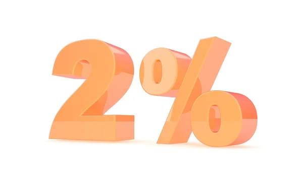 Discount percent off. 3D illustration. — Stock Photo, Image