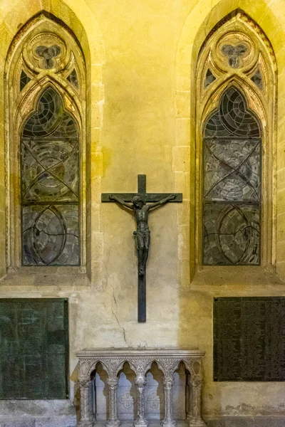 Dentro Iglesia Santa Chiara — Foto de Stock