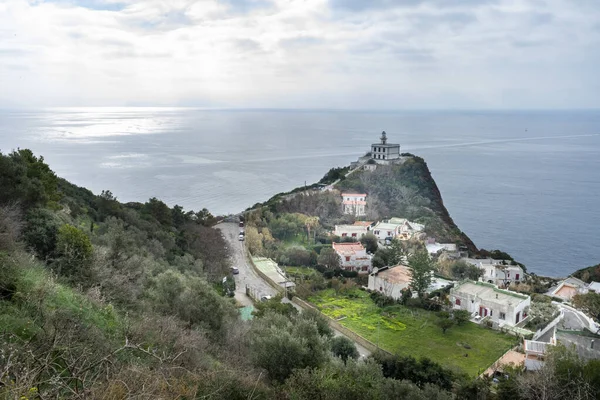 Views Trekking Path Miseno Lighthouse Royalty Free Stock Photos