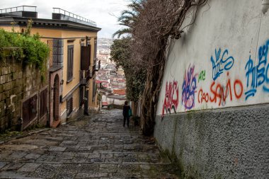 Napoli,  Stairs of Saint Martino