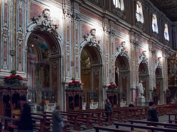 Nápoly, Chiesa della Madonna del Carmine — Stock Fotó