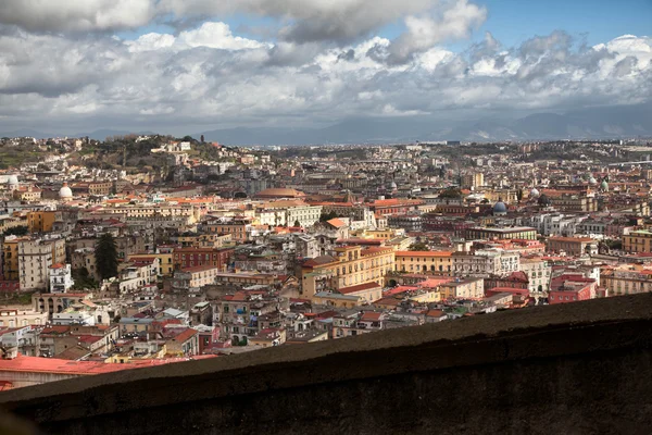 Napoli, lanscape from Saint Martino — Stock Photo, Image
