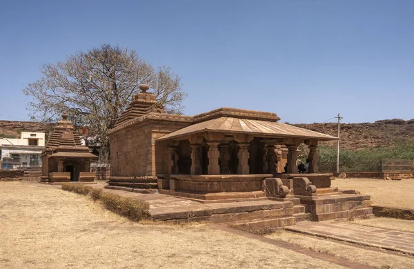 Complejo Templos Badami Hindú Jain Los Templos Supuestamente Buddhist Cueva — Foto de Stock