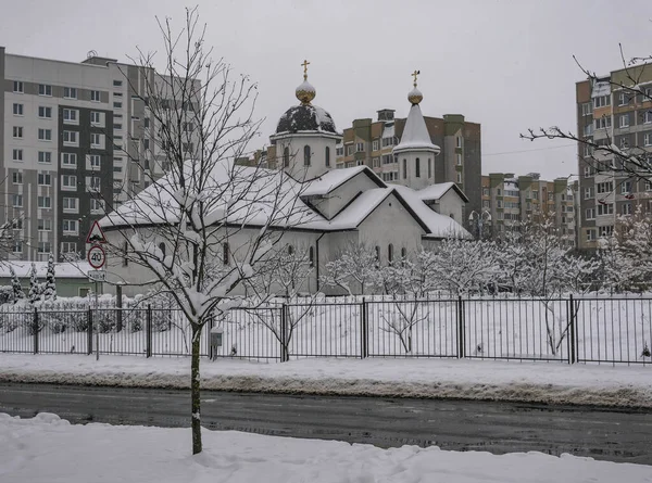 Temple Archangel Michael Minsk — Stock Photo, Image