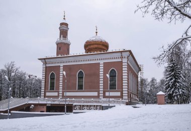 Minsk 'teki Katedral Camii, Beyaz Rusya' daki en büyük Müslüman tapınağı.