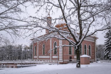 Minsk 'teki Katedral Camii, Beyaz Rusya' daki en büyük Müslüman tapınağı.