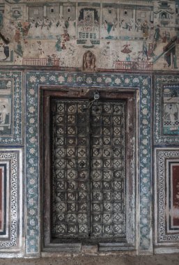 17. yüzyıl Bundi Sarayı ve Krishna 'nın 