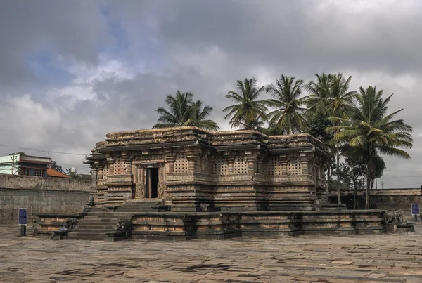 Templo Chennakeshava Belur Templo Hindu Século Xii Karnataka Índia — Fotografia de Stock