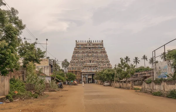 Kampaheshwarar Tempel Gewijd Aan Lord Shiva Gelegen Tirubuvanam Tamil Nadu — Stockfoto