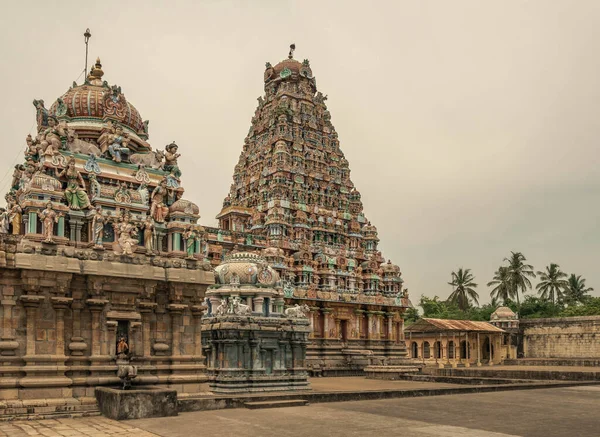 Kampaheshwarar Temple Dedicated Lord Shiva Located Tirubuvanam Tamil Nadu India 图库图片